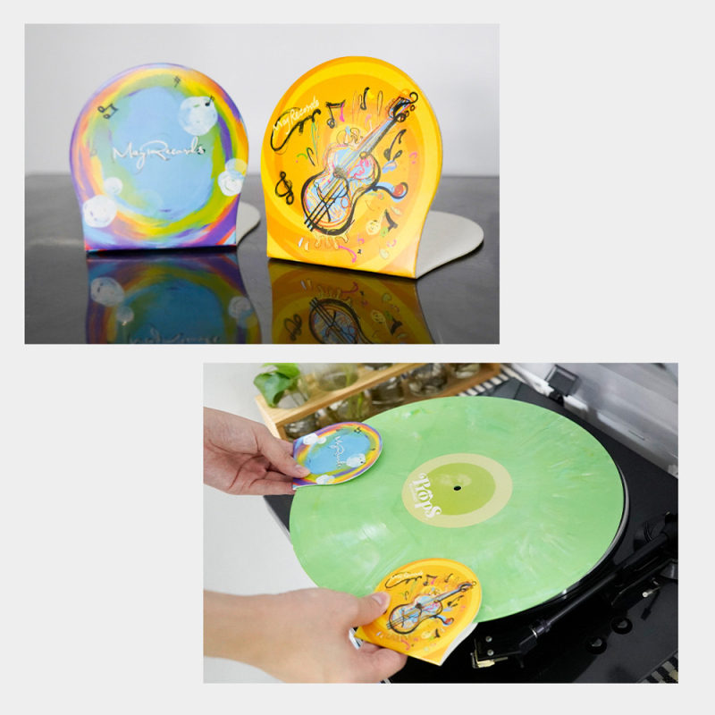 Vinyl Record Cleaner - 2 Stuks Record Cleaner Handler Mitt
