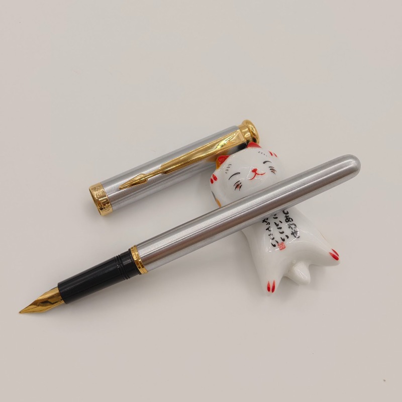 Vintage Collectible Pens - Goedkope verkoop Wingsung 20-zilveren vulpen, volledig