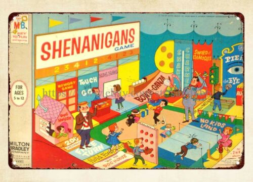 Shenanigans Board Game 1964 me - Vintage Collectibles Store recensie en prijs