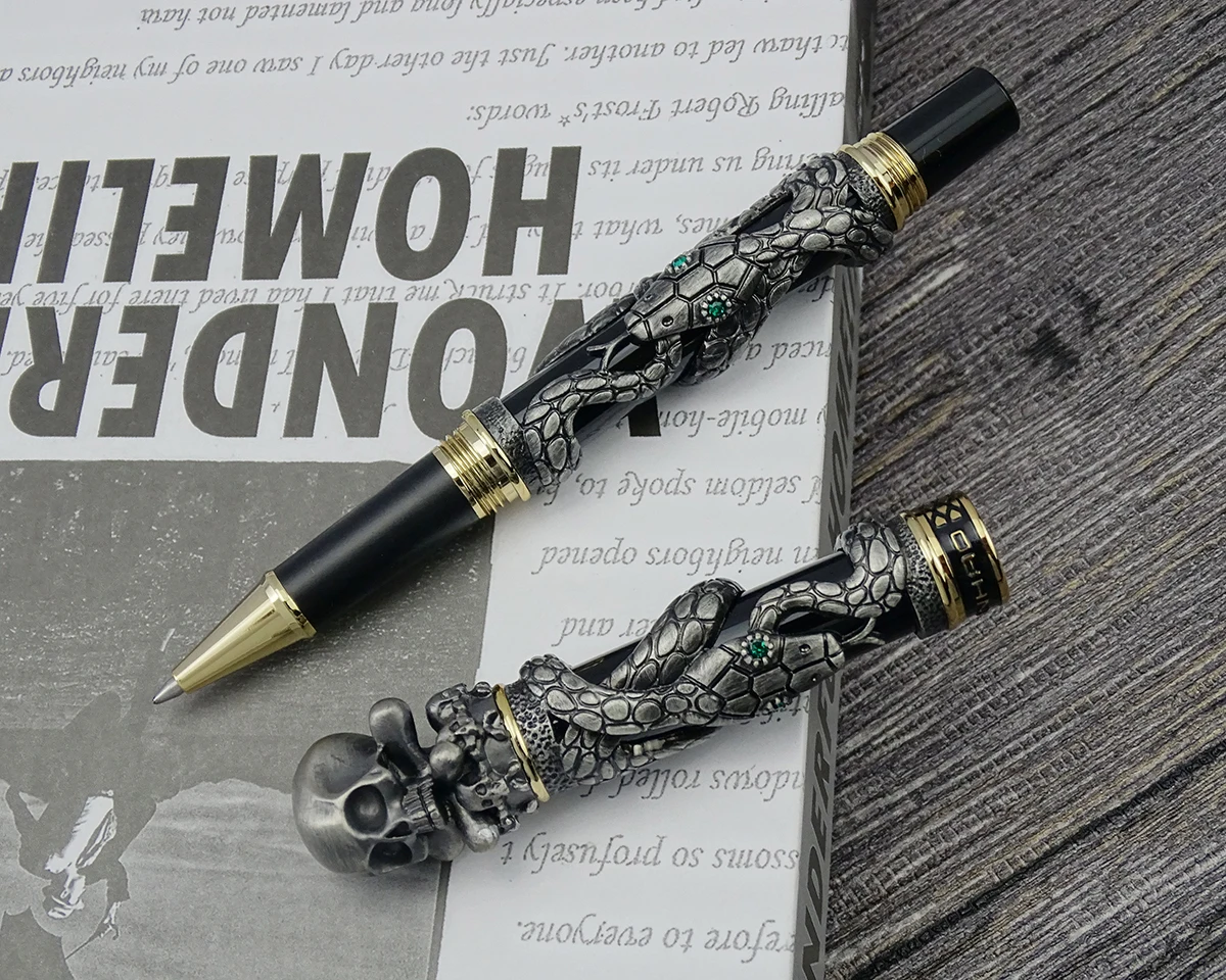 Jinhao Metalen Vintage Rollerb - Vintage Collectible Pens recensie en prijs