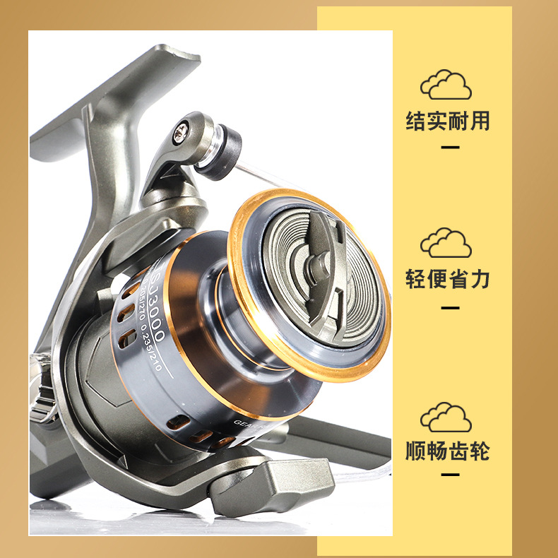 TSJ Metalen Spinning Visreel S - Developing Tank Reel recensie en prijs