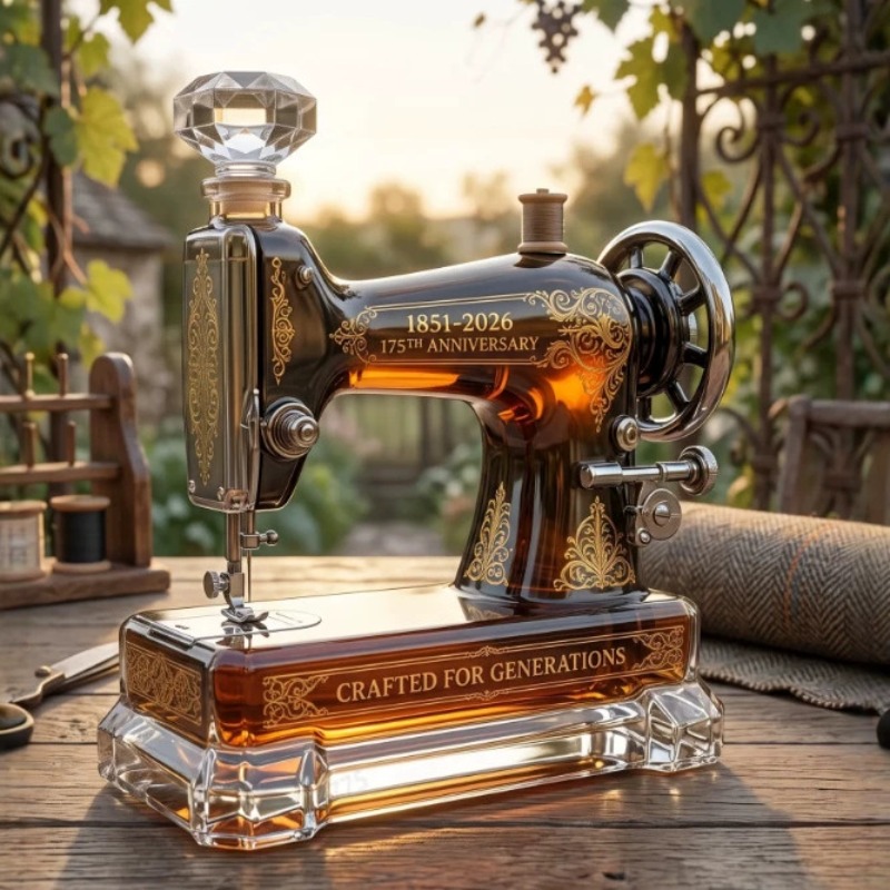 Vintage naaimachine glazen kar - Vintage Collectible Bottles recensie en prijs